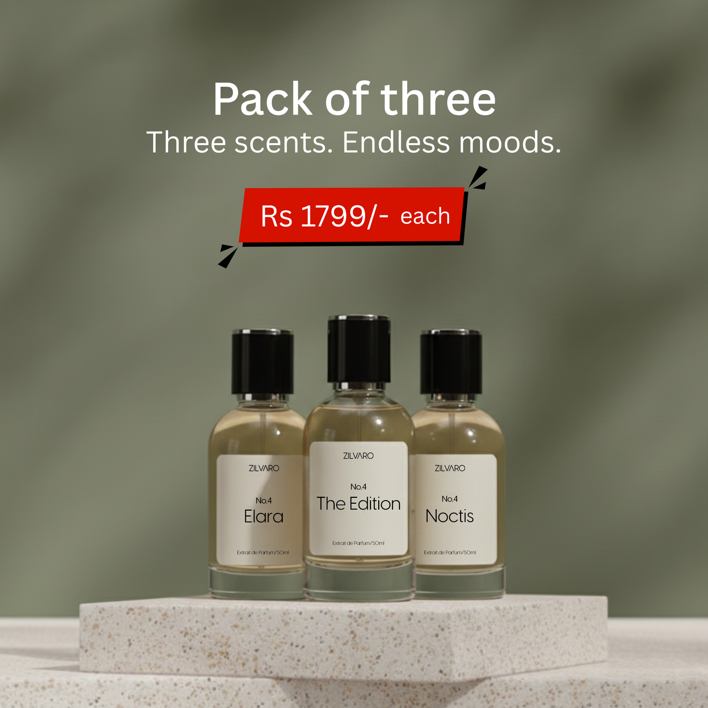 Pack of 3 bundle set